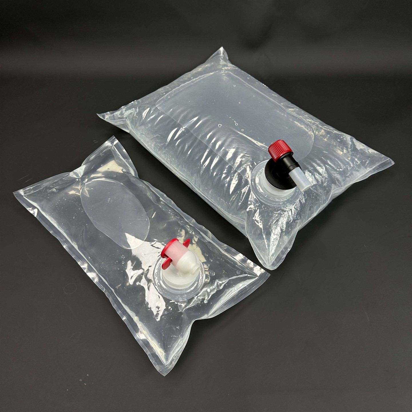 Transparent Bib Bag in Box For Olive Oil Food Grade Plastic Container For Juice Milk Beverage